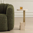 Feranno Accent Table in Travertine by Uttermost