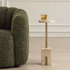 Feranno Accent Table in Travertine by Uttermost