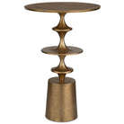 Flight Accent Table in Brass by Uttermost
