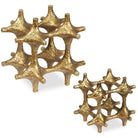 Gilded Connection Modern Sculptures - Set of 2 by Uttermost