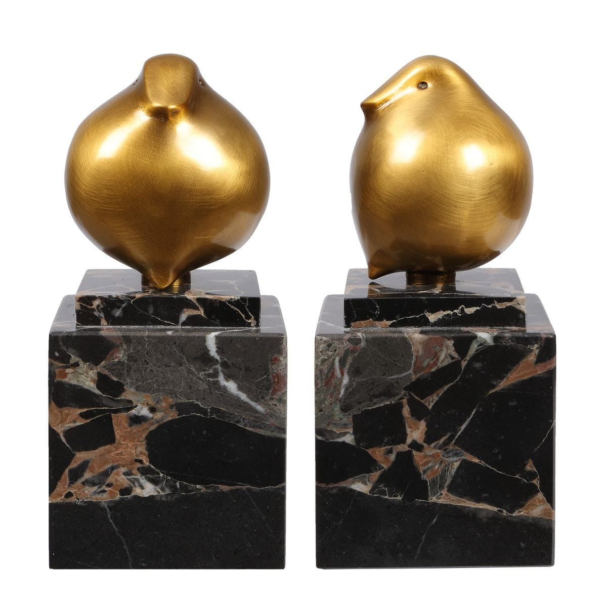 Golden Finch Bird Figurines - Set of 2 by Uttermost