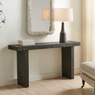 Hagan Indoor-Outdoor Console Table in Slate by Uttermost