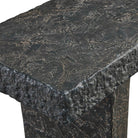 Hagan Indoor-Outdoor Console Table in Slate by Uttermost