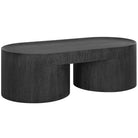 Isbell Coffee Table in Black Stain by Uttermost