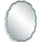 Isly Oval Mirror in Robin's Egg Blue by Uttermost