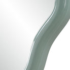 Isly Oval Mirror in Robin's Egg Blue by Uttermost