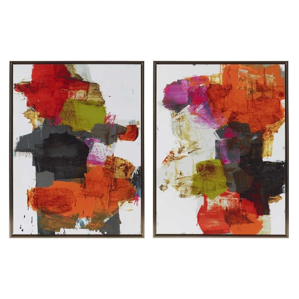 Tried And True Framed Abstract Art - Set of 2 by Uttermost