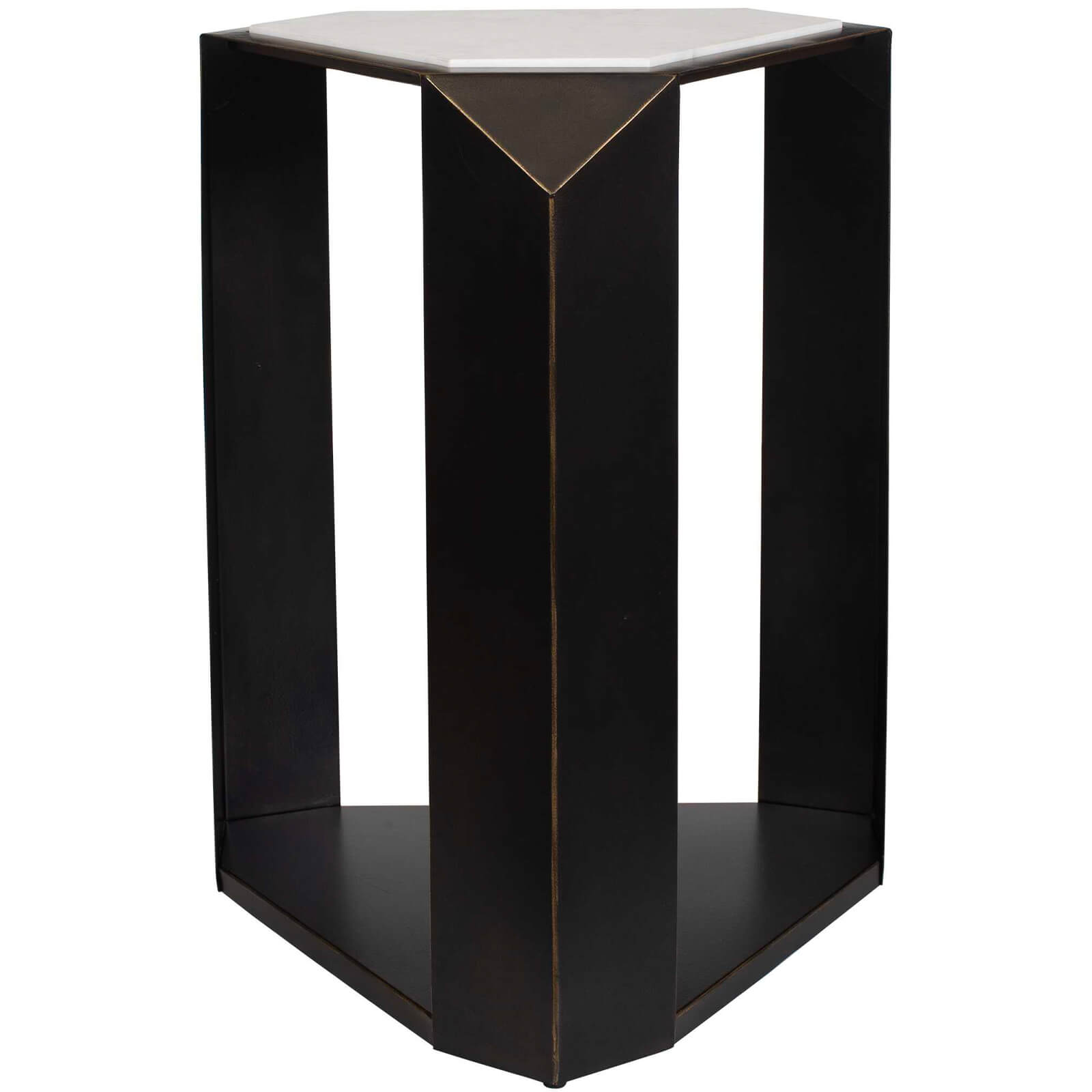Keenan Geometric Side Table by Uttermost