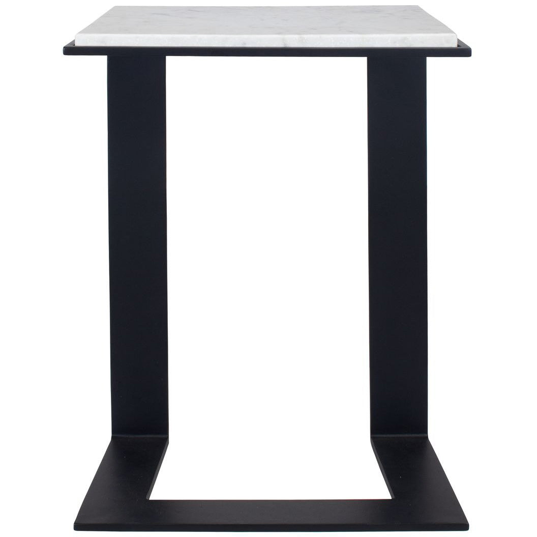 Kenora Accent Table in White Marble by Uttermost