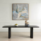 Kirin Reclaimed Fir Dining Table in Black by Uttermost