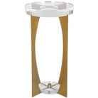Kolkata Accent Table in Brass by Uttermost