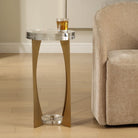 Kolkata Accent Table in Brass by Uttermost