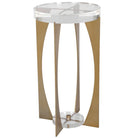 Kolkata Accent Table in Brass by Uttermost