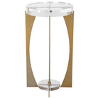 Kolkata Accent Table in Brass by Uttermost