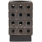 Lattice Indoor-Outdoor Lantern Candleholder by Uttermost