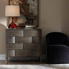 Lydon 4 Drawer Chest of Drawers in Brown by Uttermost