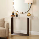 McElroy Modern Bronze Console Table by Uttermost