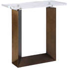 McElroy Modern Bronze Side Table by Uttermost