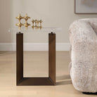 McElroy Modern Bronze Side Table by Uttermost