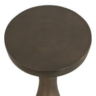 Miko Indoor-Outdoor Drink Table in Bronze by Uttermost