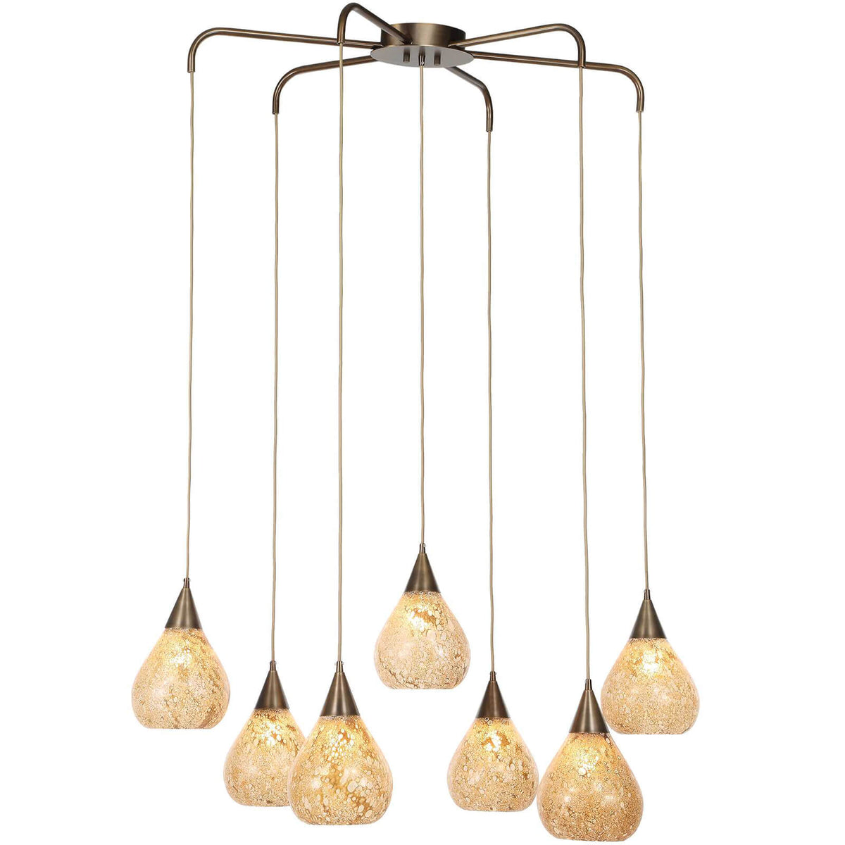 Monsoon 7 Light Chandelier by Uttermost