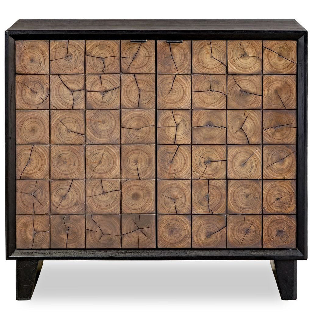 Muestra Wood Grain 2 Door Cabinet Uttermost