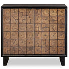 Muestra Wood Grain 2 Door Cabinet Uttermost