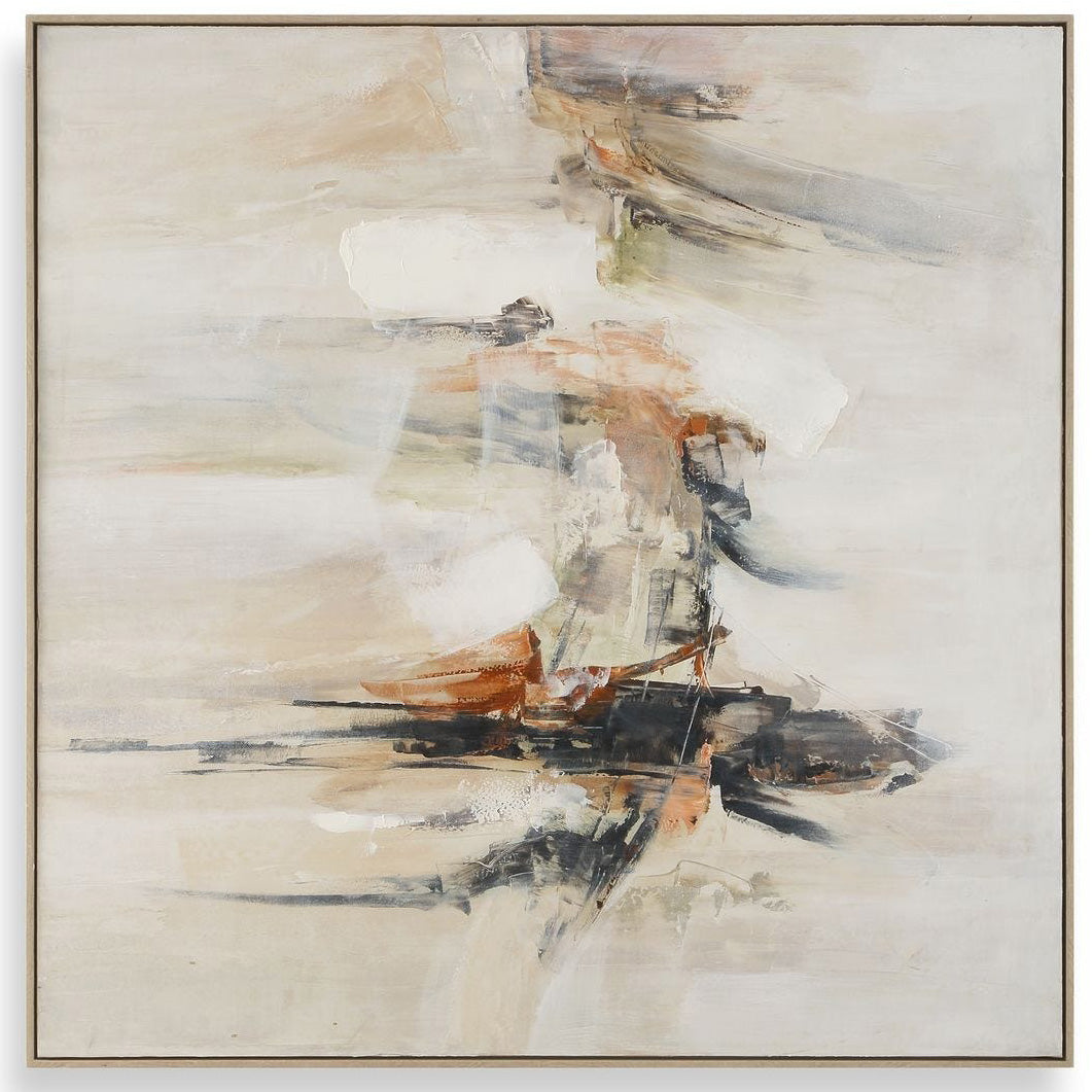 Outburst Hand Painted Modern Art by Uttermost