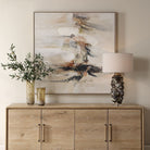 Outburst Hand Painted Modern Art by Uttermost