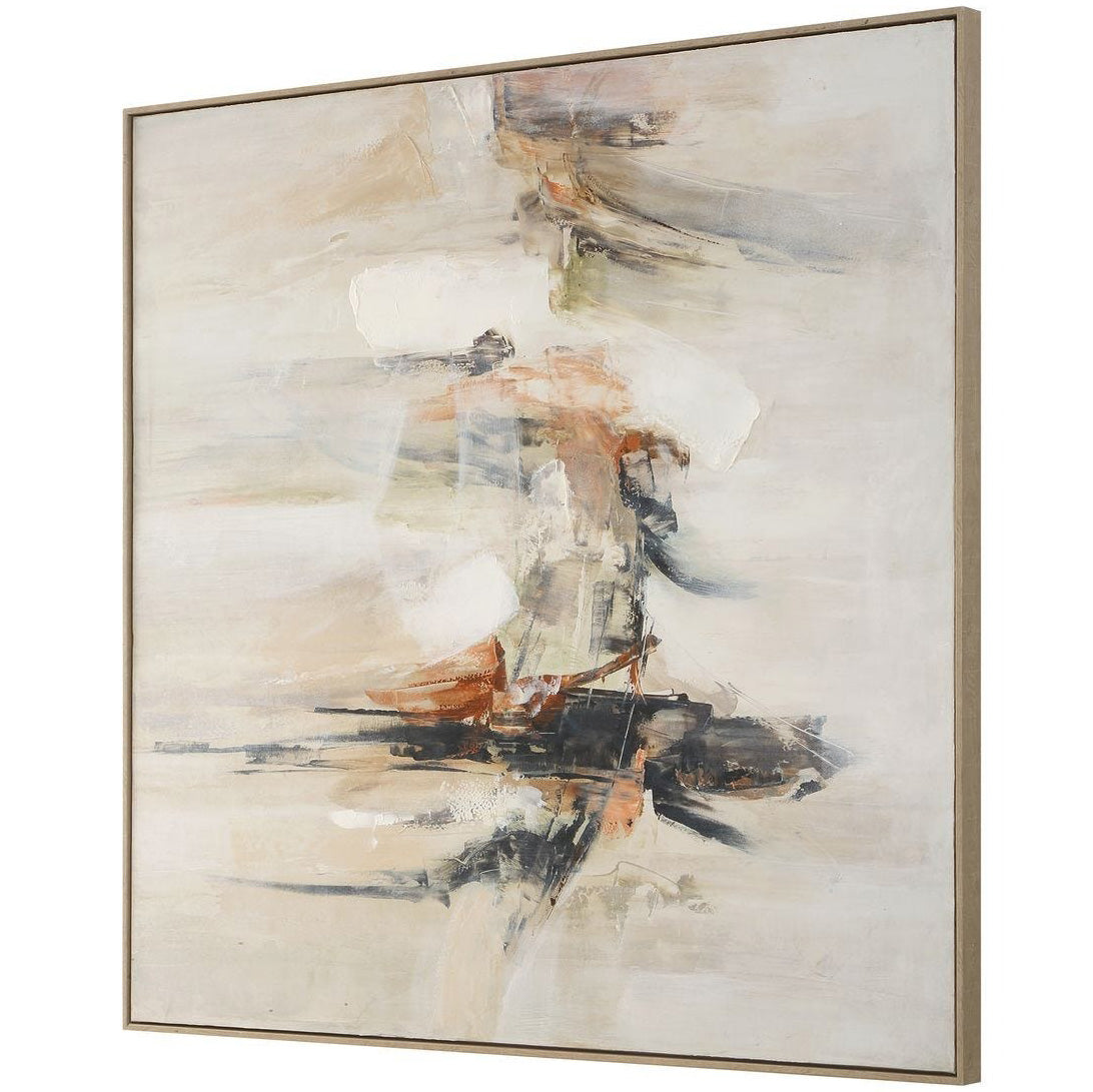 Outburst Hand Painted Modern Art by Uttermost