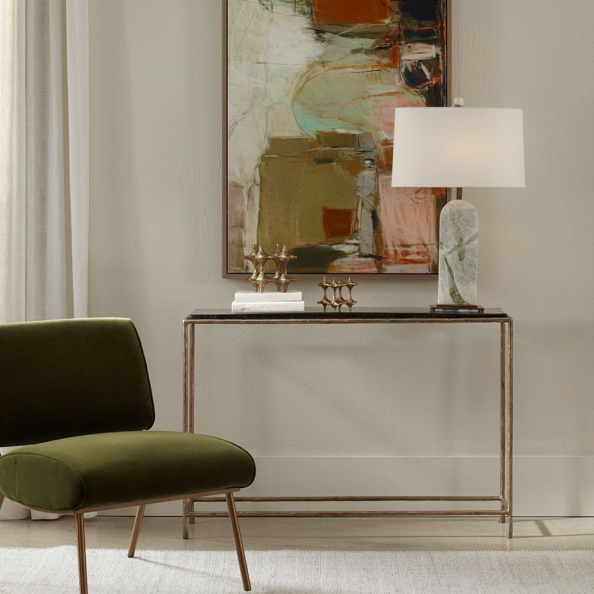 Ovard Minimalist Console Table by Uttermost