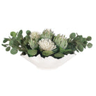 Protea Blooms Centerpiece Bowl by Uttermost