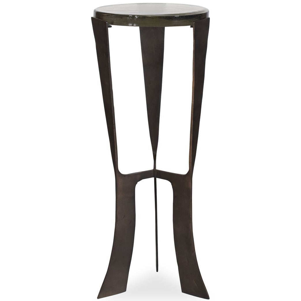 Renaud Drink Table in Dark Bronze Uttermost