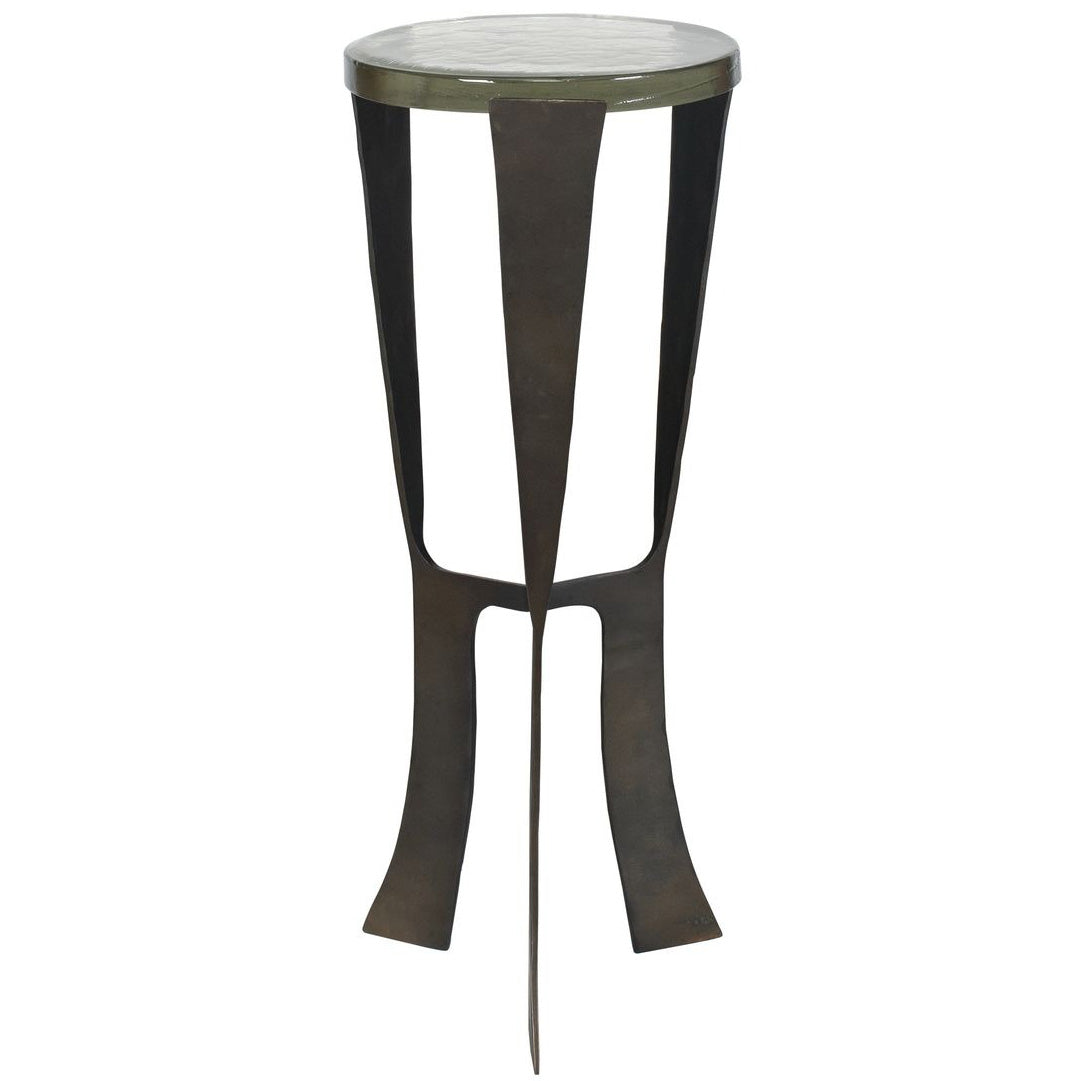 Renaud Drink Table in Dark Bronze by Uttermost