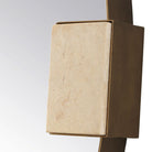 Russo Round Mirror in Travertine by Uttermost