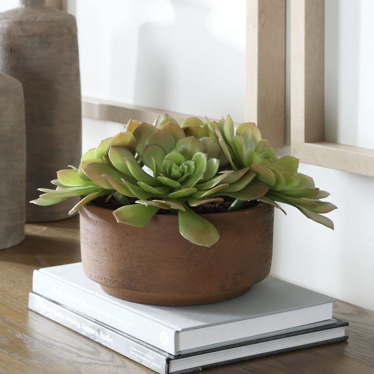 Sable Succulent Accent In Pot by Uttermost