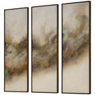 Smoke Break Hand Painted Modern Art - Set of 3 by Uttermost