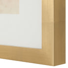 So Golden Abstract Landscape Prints - Set of 2 by Uttermost