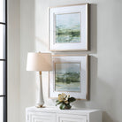 Soft Sage Framed Prints Set of 2 by Uttermost