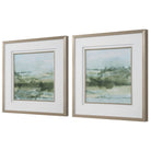Soft Sage Framed Prints Set of 2 by Uttermost