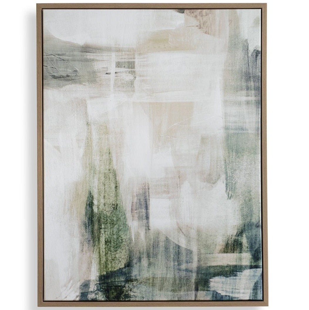 Subliminal Drift Abstract Framed Canvas by Uttermost