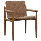 Sumba Flax Outdoor Dining Chair by Uttermost