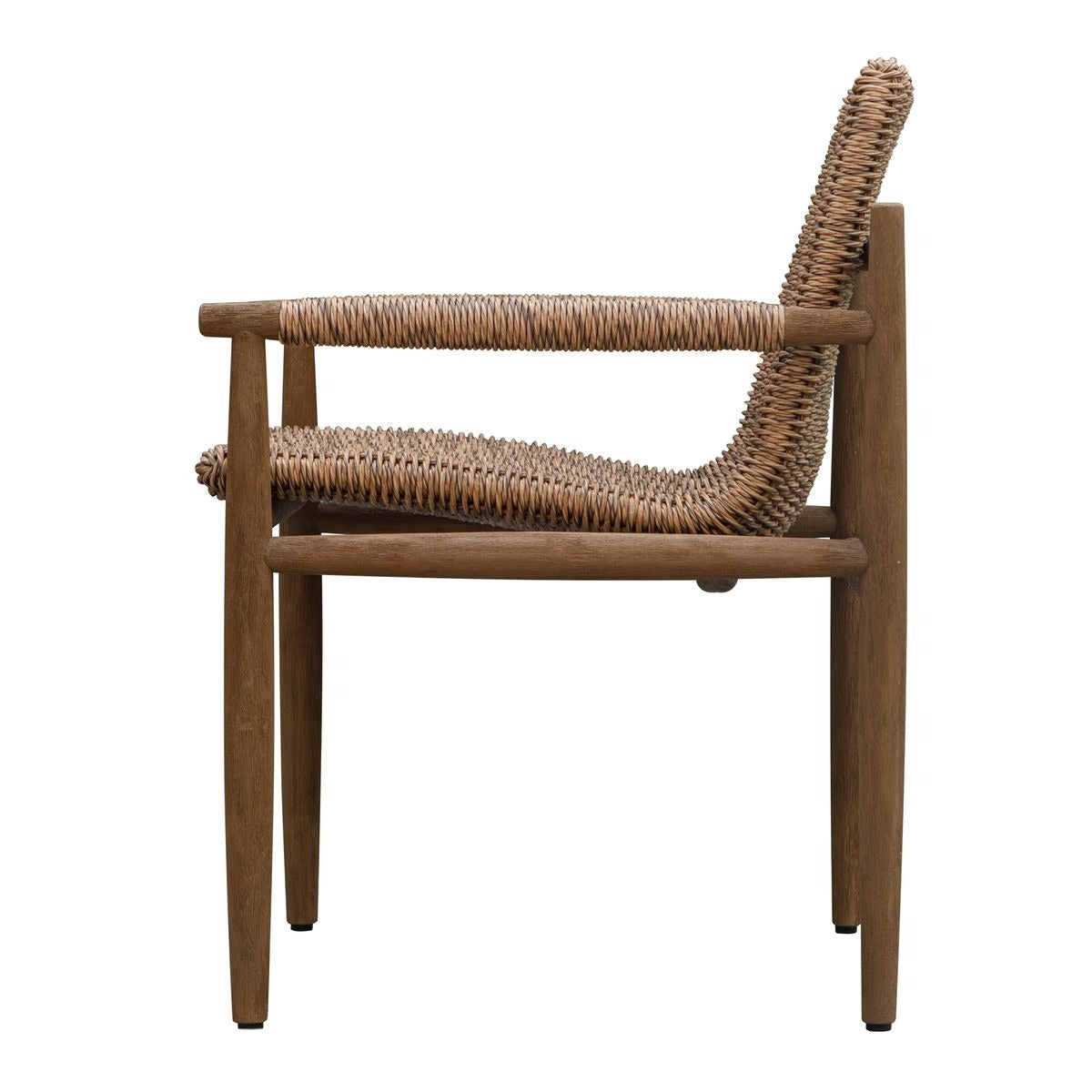 Sumba Flax Outdoor Dining Chair by Uttermost