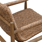 Sumba Flax Outdoor Dining Chair by Uttermost