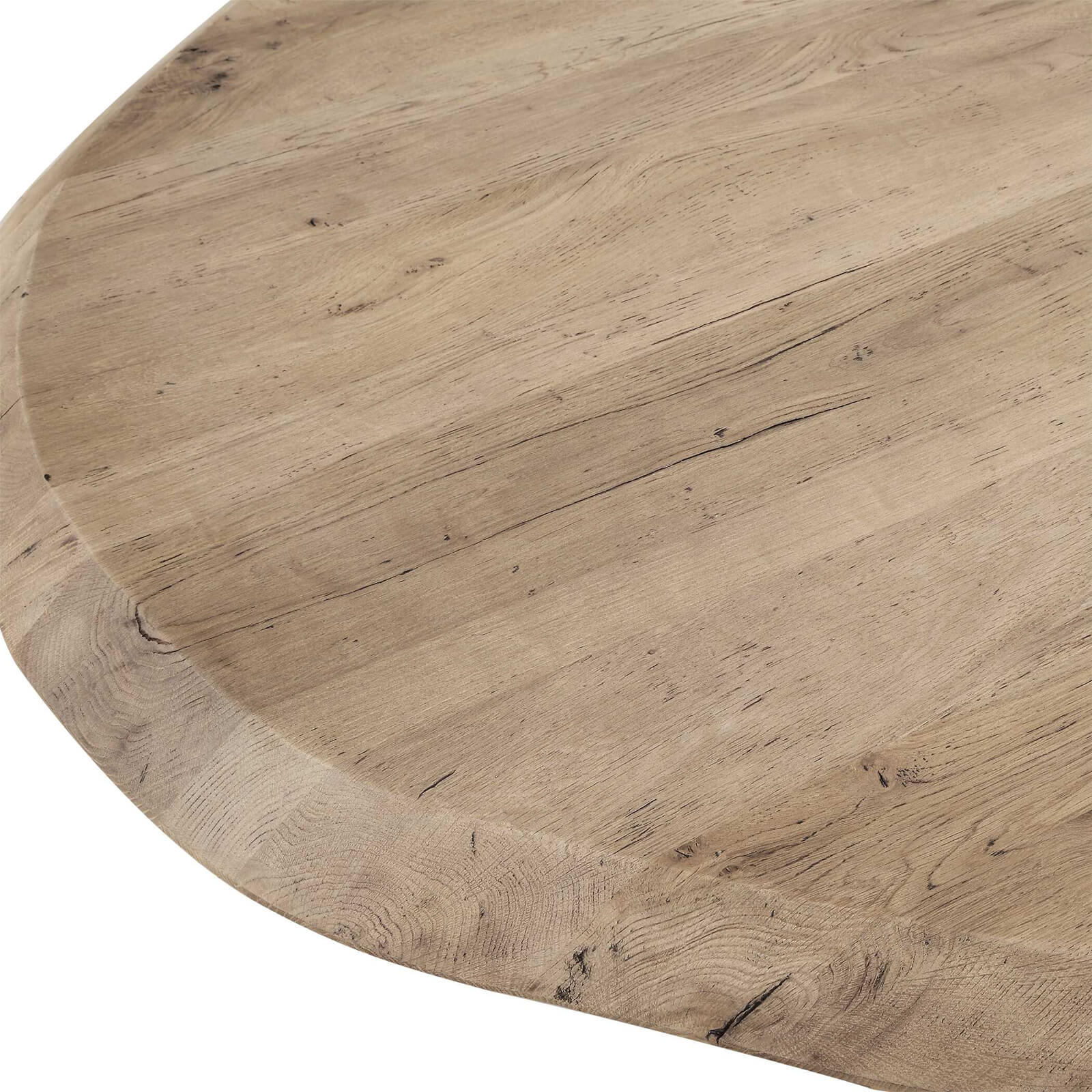 Tiernan Reclaimed Oak Round Coffee Table by Uttermost