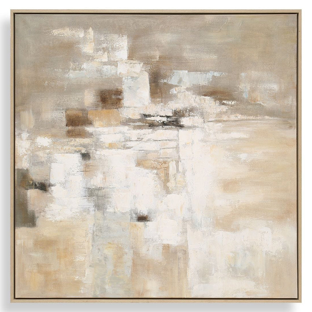 Time To Time Hand Painted Abstract Art by Uttermost