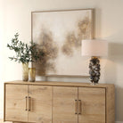 Up In Smoke Framed Modern Art by Uttermost