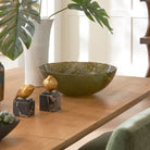 Veridian Shimmer Earthy Glass Bowl by Uttermost