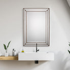 Triple Frame Mirror Bronze Finish by Keiichi