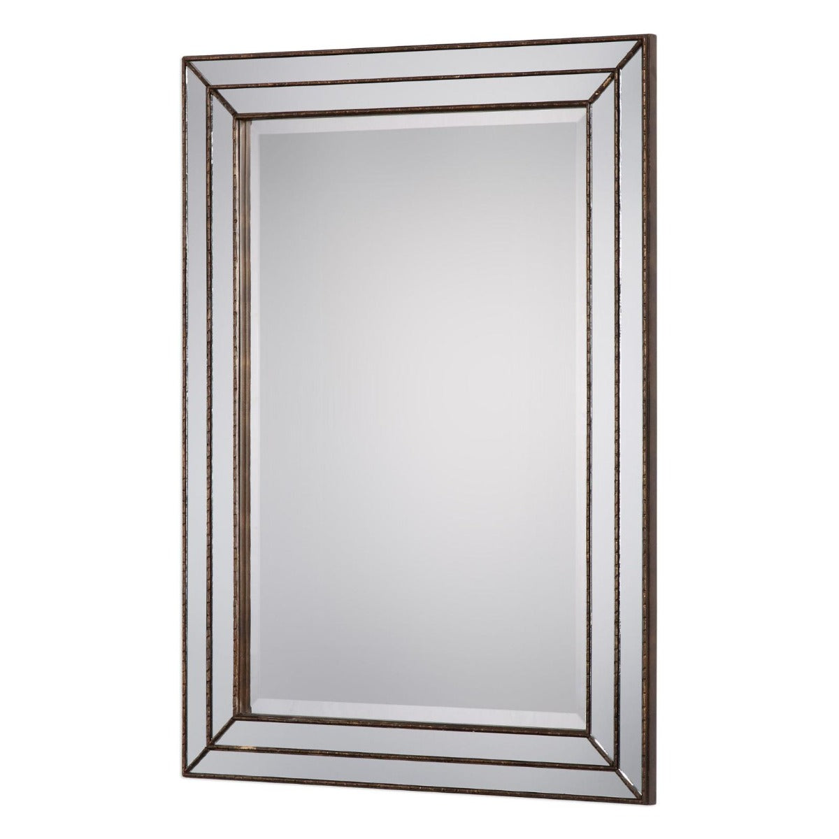 Triple Frame Mirror Bronze Finish by Keiichi